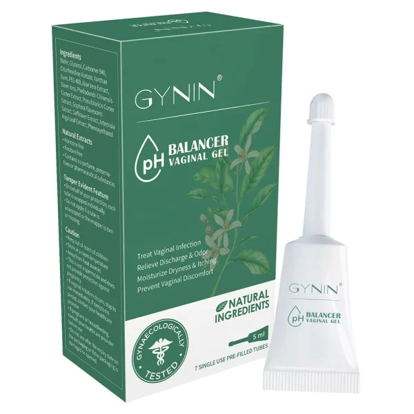 vaginal gel for bv bacterial vaginosis yeast infection treatment by gynin